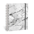 Planner 2027 Personalizado Mármore Premium Carrara