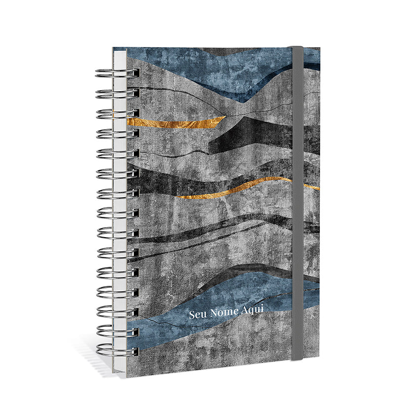 Agenda 2027 Personalizada Forms Premium Basalto