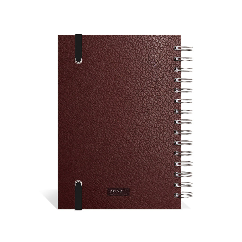 Agenda 2027 Personalizada Oxford Premium Cognac