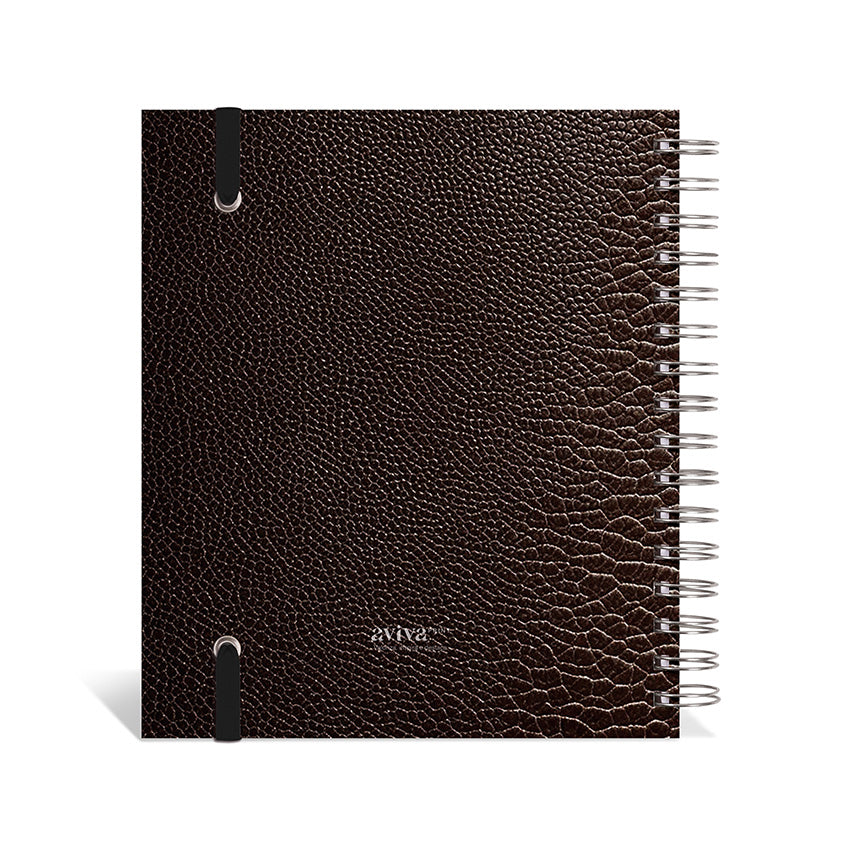 Planner 2027 Personalizado Oxford Premium Corvo
