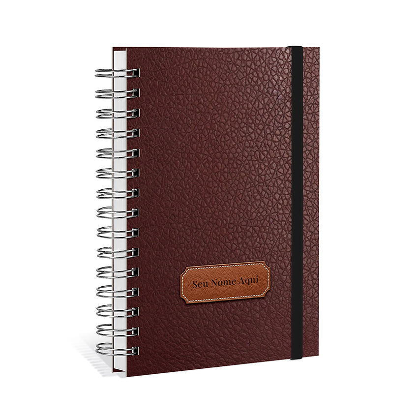 Agenda 2027 Personalizada Oxford Premium Cognac