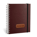 Planner 2027 Personalizado Oxford Premium Cognac