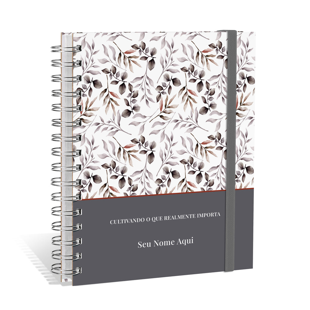 Planner 2027 Personalizado Botanics Premium Botânica