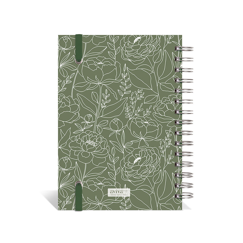 Agenda 2027 Personalizada Botanics Premium Oliva