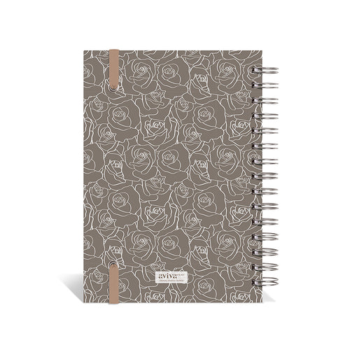 Agenda 2027 Personalizada Bloom Premium Cacau