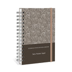 Agenda 2027 Personalizada Bloom Premium Cacau