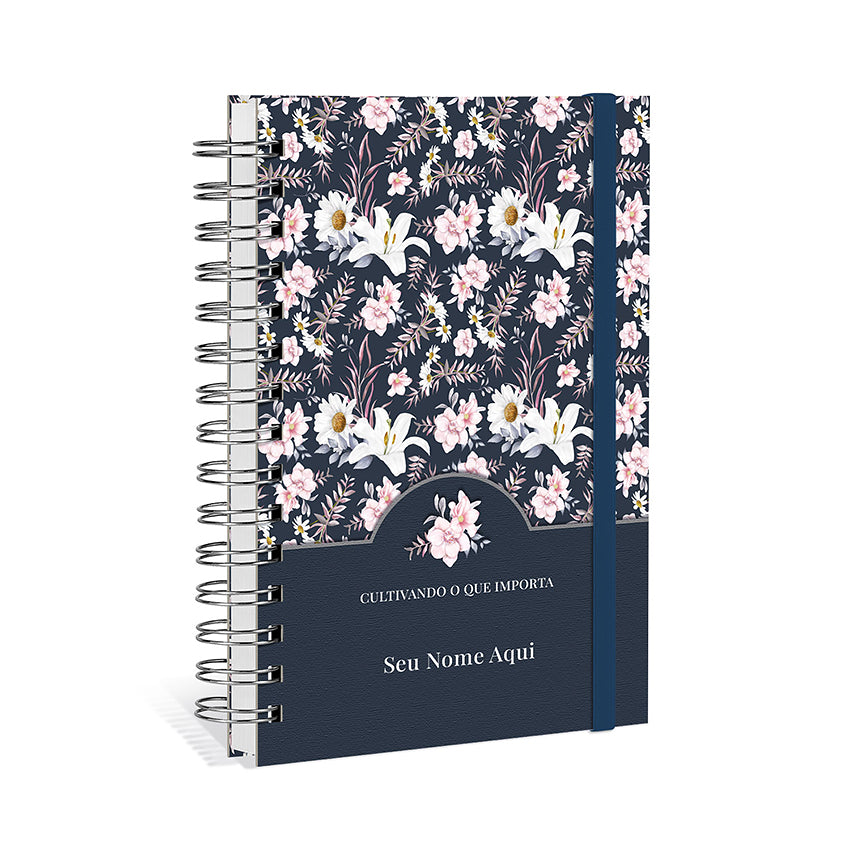 Agenda 2027 Personalizada Bloom Premium Lírio
