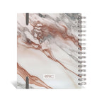 Planner 2027 Personalizado Mármore Premium Sienna