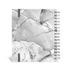 Planner 2027 Personalizado Mármore Premium Carrara