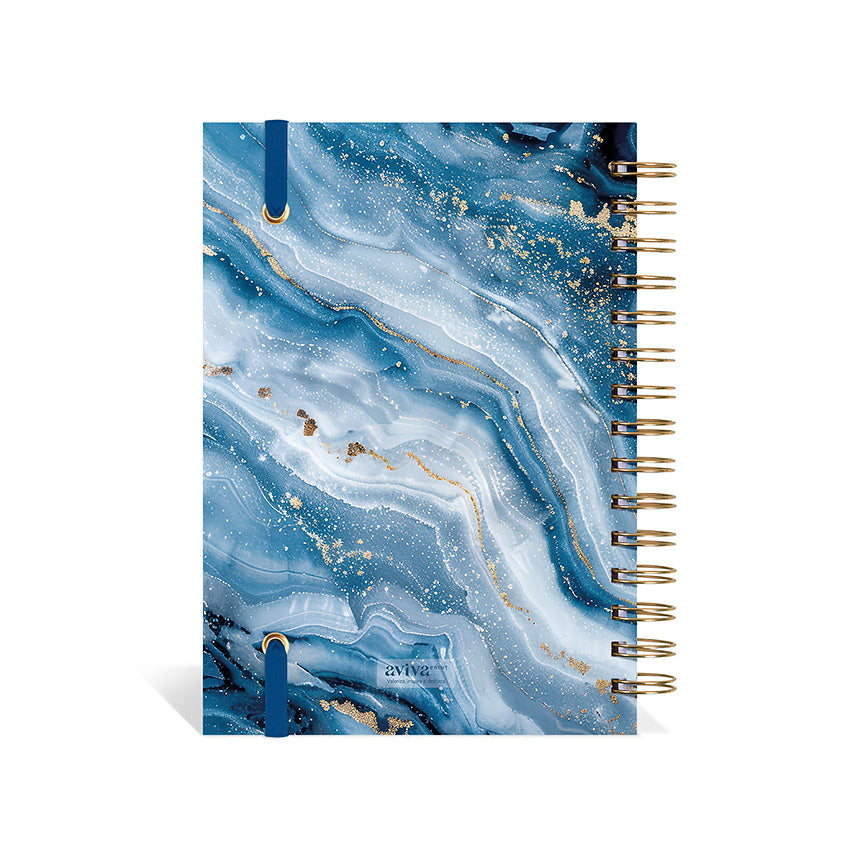 Agenda 2027 Personalizada Mármore Prestige Safira