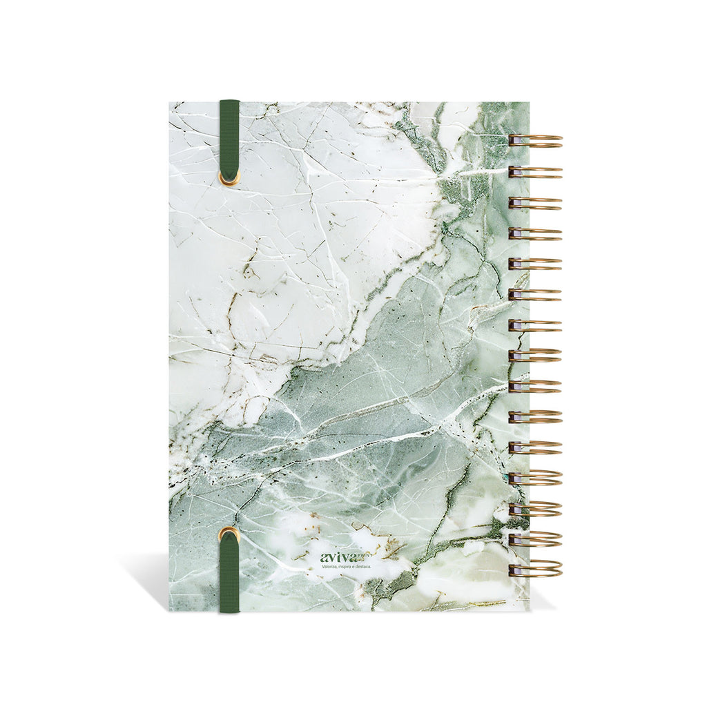 Agenda 2027 Personalizada Mármore Prestige Jade