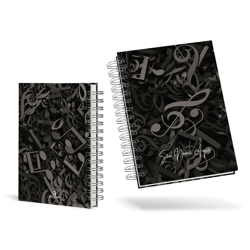 Agenda 2026 Personalizada Musical Shadows