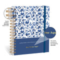 Planner 2027 Personalizado Botanics Prestige Anil
