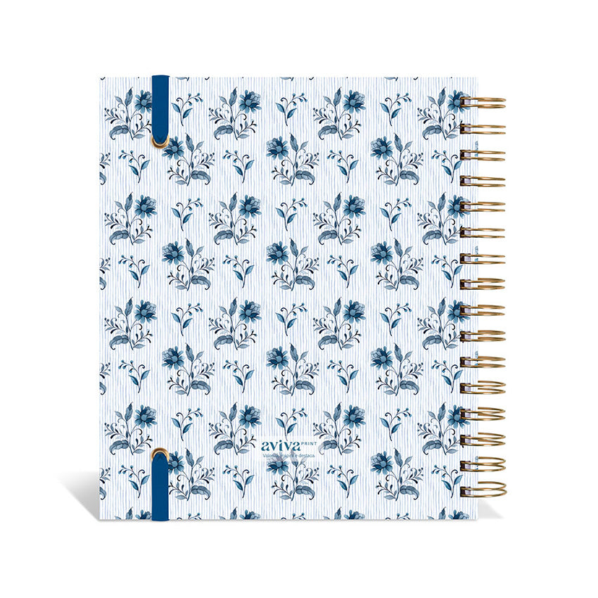Planner 2027 Personalizado Bloom Prestige Myosotis