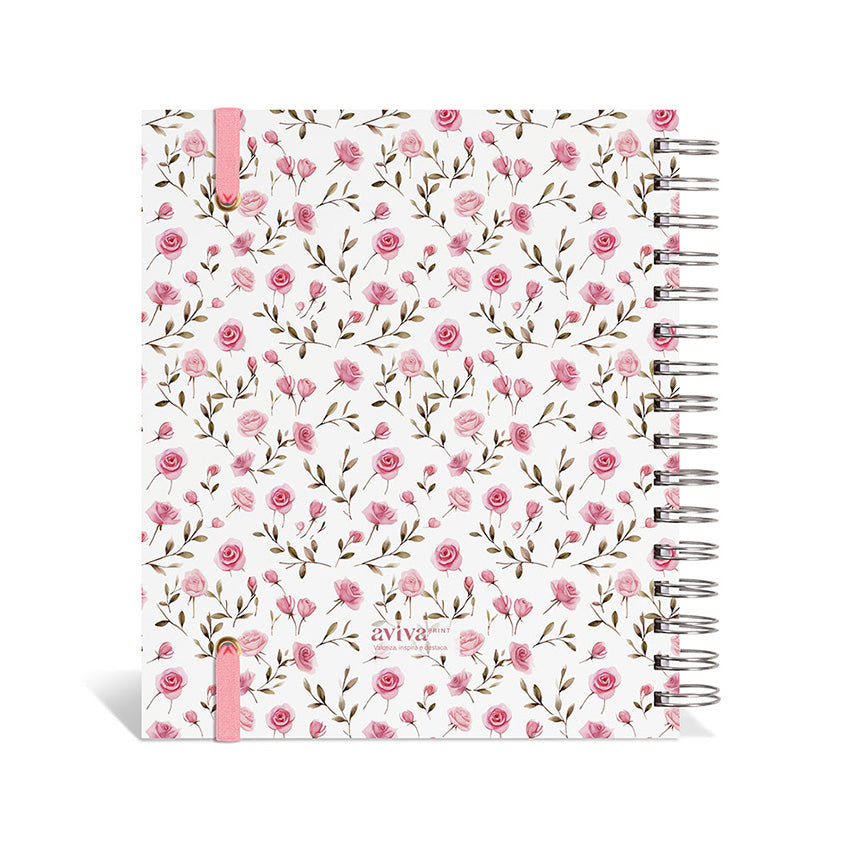 Planner 2027 Personalizado Bloom Prestige Camélia