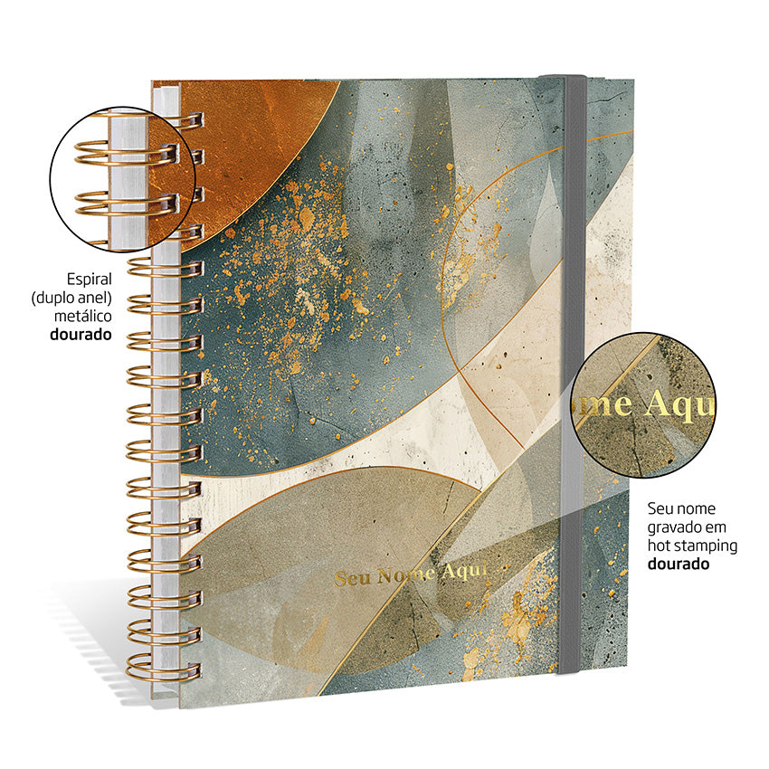 Planner 2027 Personalizado — Forms — Prestige — Névoa