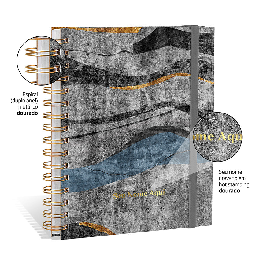 Planner 2027 Personalizado Forms Prestige Basalto