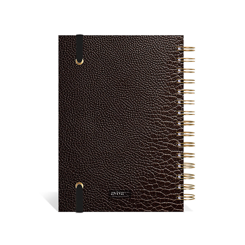 Agenda 2027 Personalizada Oxford Prestige Corvo