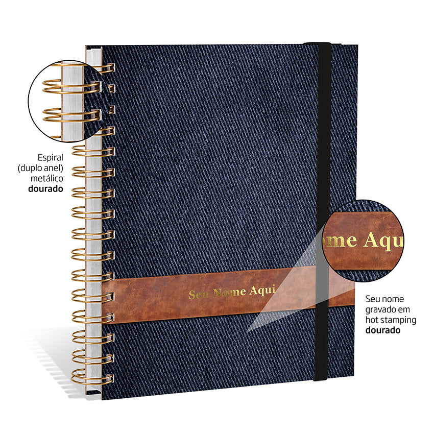 Planner 2027 Personalizado Oxford Prestige Trilha