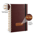 Agenda 2027 Personalizada Oxford Prestige Cognac