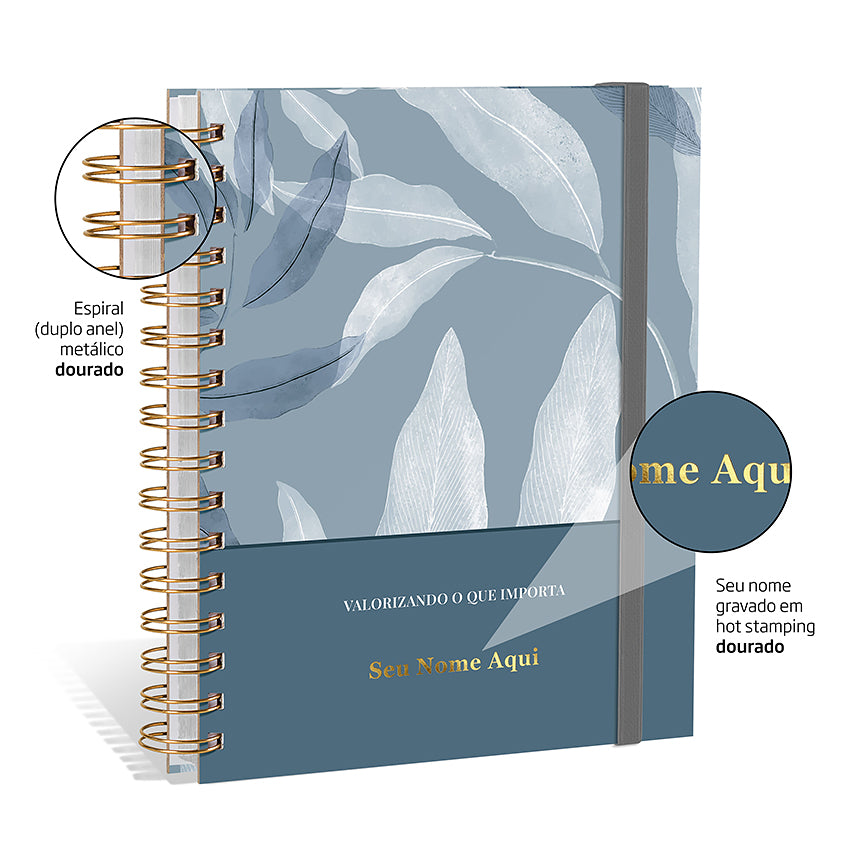 Planner 2027 Personalizado Botanics Prestige Bruma