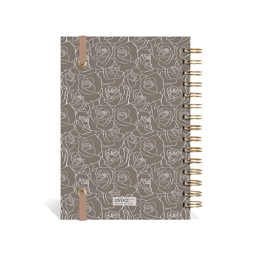 Agenda 2027 Personalizada Bloom Prestige Cacau