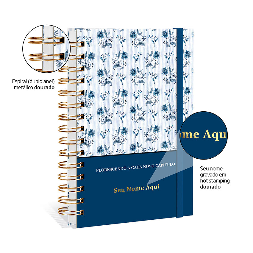 Agenda 2027 Personalizada Bloom Prestige Myosotis