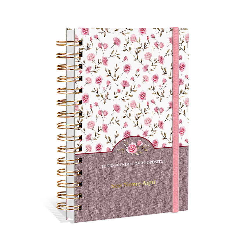 Agenda 2027 Personalizada Bloom Prestige Camélia
