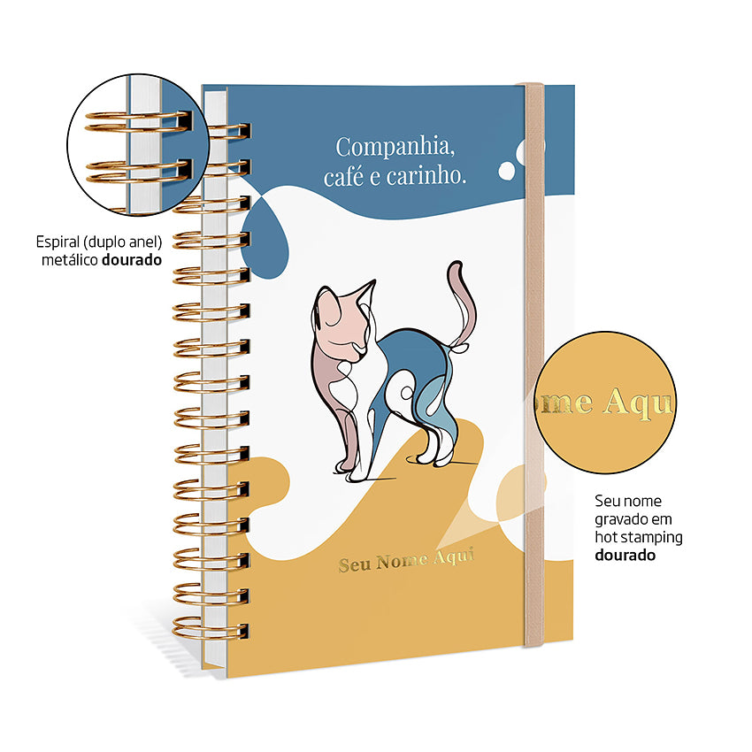 Agenda 2027 Personalizada Buddies Prestige Aconchego