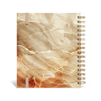 Planner 2027 Personalizado Mármore Prestige Âmbar