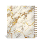 Planner 2027 Personalizado Mármore Prestige Alabastro