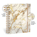 Planner 2027 Personalizado Mármore Prestige Alabastro