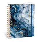 Planner 2027 Personalizado Mármore Prestige Safira