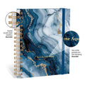 Planner 2027 Personalizado Mármore Prestige Safira