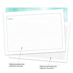 Desk Planner Semanal Brisa Azul Personalizado