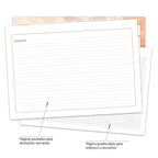 Desk Planner Semanal Terracota Personalizado